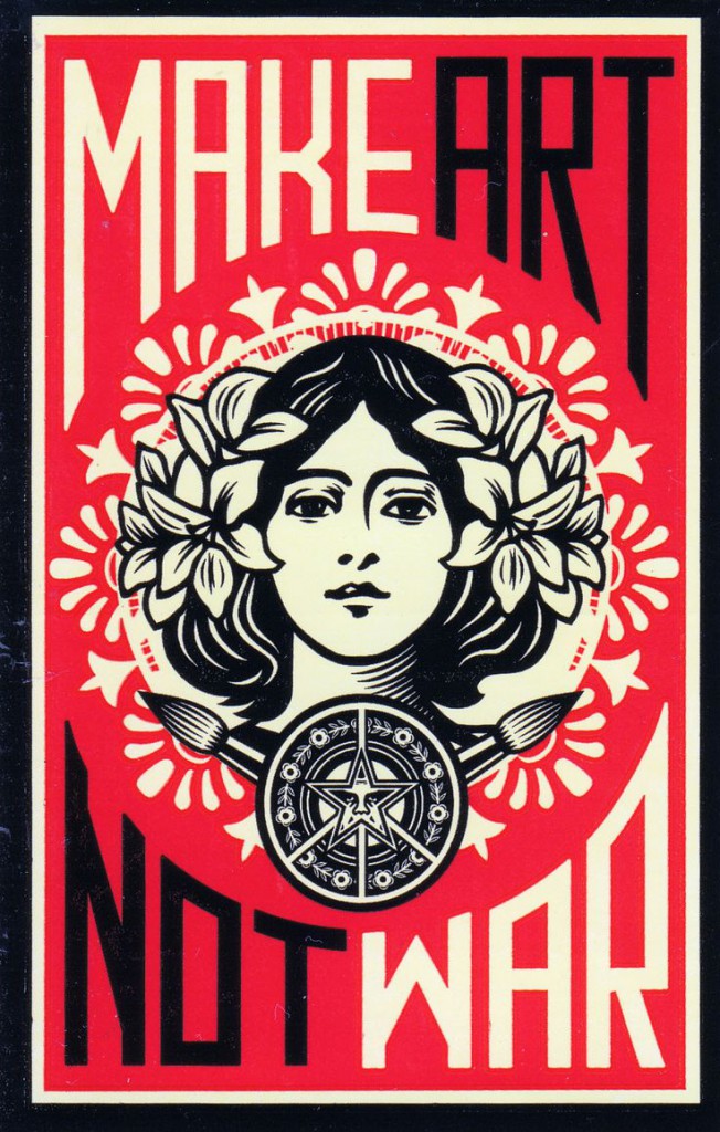 Shapard Fairey sticker